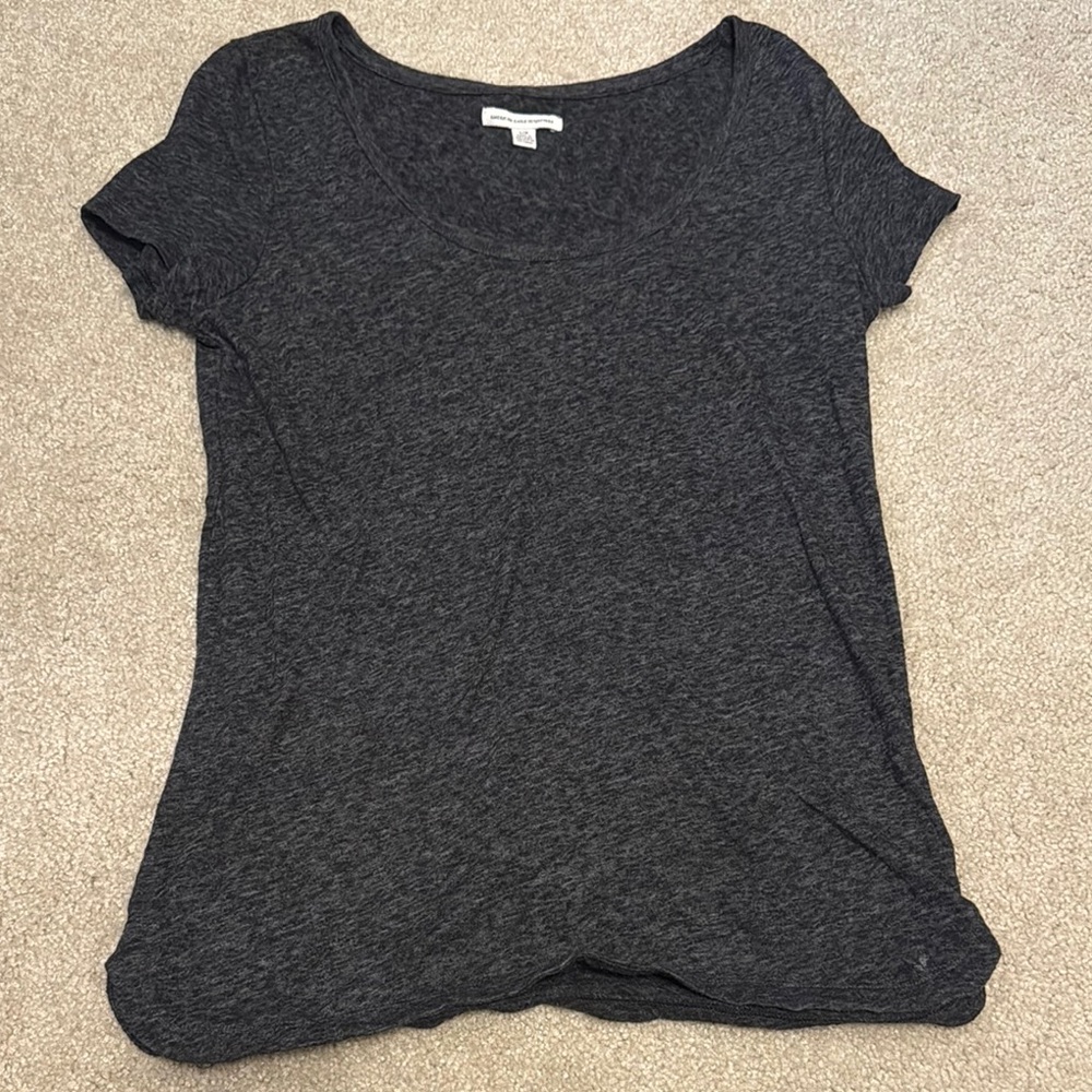 American Eagle Outfitters Gray Short Sleeve T-Shirt